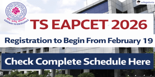 TS EAPCET 2026 Registration to Begin From February 19; Check Complete Schedule Here